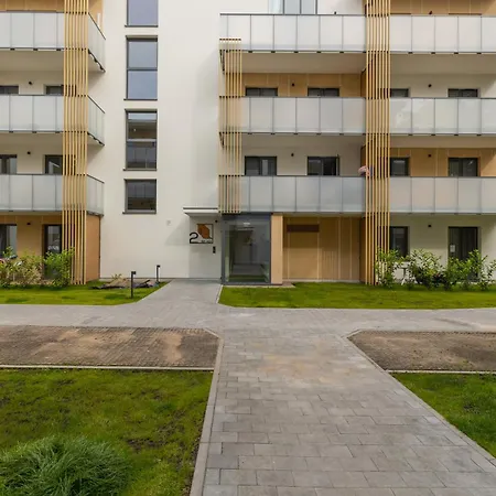 Jasny Apartament Z Jedna Sypialnia W Dabkach Tuz Przy Plazy Z Parkingiem By Noclegi Renters Dabki Exterior photo